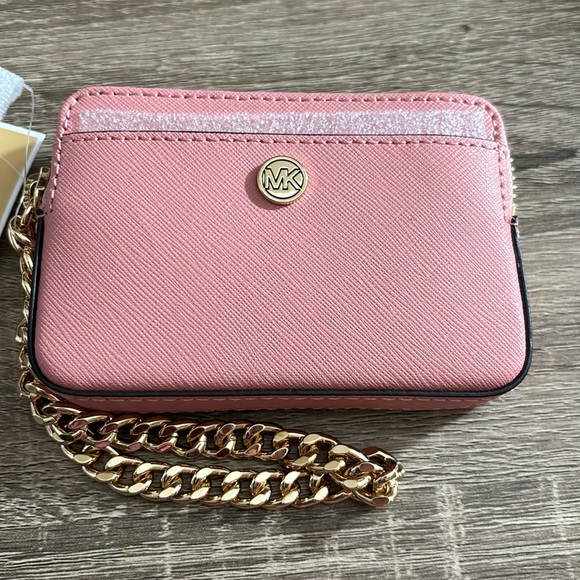 MK Medium Chain Card Wallet NWT - Picture 4 of 7